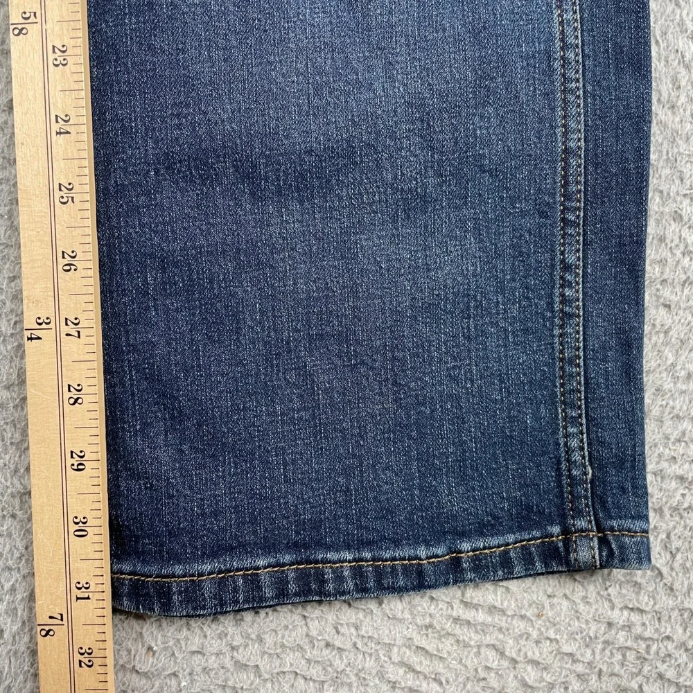 Wrangler Jeans Mens 40x32 Blue Retro Slim Boot Denim Workwear Casual Comfort
